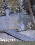 Gustave Caillebotte Canoeing USA oil painting reproduction